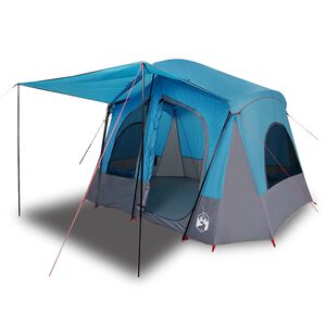 vidaXL Tent 5-persoons waterdicht blauw