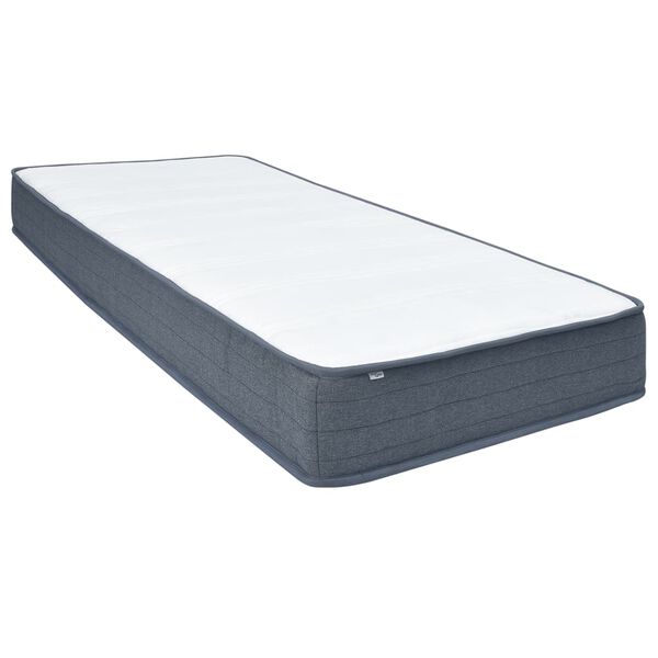 vidaXL Boxspringmatras 190x90x20 cm medium zacht stof