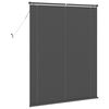 vidaXL Venetiaanse Blind Verstelbaar Zilvergrijs 150 x 110 cm PVC
