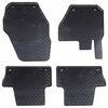 vidaXL Autobodemmat 4 pcs Zwart geschikt voor VOLVO XC60 2009-2017