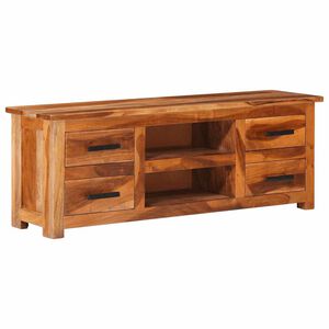 vidaXL Tv-meubel 110x30x40 cm massief hout