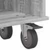 vidaXL TV-standaard Grijs Sonoma 100 x 35 x 35 cm Bewerkt hout