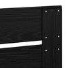 vidaXL Bedframe met lade Zwart Eiken 180 x 200 cm Bewerkt hout