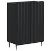 vidaXL Badkamer Opbergkast ZWOLLE Zwart 59,5 x 31 x 79,5 cm