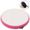 vidaXL Gymnastiekmat met pomp opblaasbaar 100x100x20 cm PVC roze