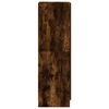 vidaXL Keukenkast 38x41,5x131,5 cm bewerkt hout gerookt eikenkleurig