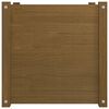 vidaXL Plantenbakken 2 st 50x50x50 cm massief grenenhout honingbruin