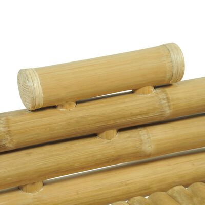 vidaXL Bedframe bamboe 160x200 cm