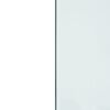 vidaXL Glasplaat openhaard rechthoekig 120x50 cm