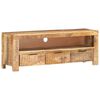 vidaXL Tv-meubel 110x30x40 cm ruw mangohout