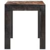 vidaXL Eettafel 140x70x76 cm massief ruw mangohout