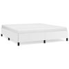 vidaXL Bedframe kunstleer wit 180x200 cm