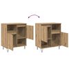 vidaXL Dressoir 3 pcs Artisan Eiken 60 x 35 x 70 cm