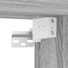 vidaXL Nachtkastjes 2 st wandgemonteerd 38x34x40 cm grijs sonoma eiken