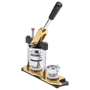 vidaXL Buttonmachine met cirkelsnijder draaipunch 58 mm