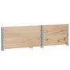 vidaXL Palletopzetranden 2 st 80x60 cm massief grenenhout