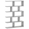 vidaXL Wandplank Betongrijs 70 x 17 x 101 cm Bewerkt hout