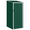vidaXL Tuinschuur 87x98x159 cm gegalvaniseerd staal groen