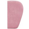vidaXL Hoofdbord oor Roze 40 x 23 x 6 cm Fluweel
