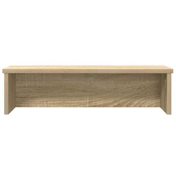 vidaXL Keukenrekken stapelbaar 2 st 50x15x16 cm sonoma eikenkleurig