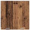 vidaXL Hangkast met opslag Oudhout 80 x 31 x 80 cm Bewerkt hout