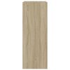 vidaXL Schoenenkast 74,5x37,5x100 cm bewerkt hout sonoma eikenkleurig