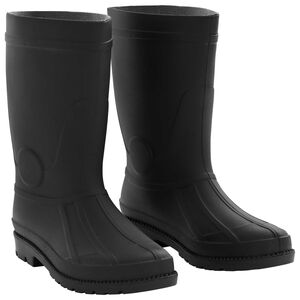 vidaXL Regenlaarzen PVC Maat 41 Zwart
