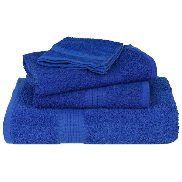 vidaXL Washandjes FROGN 4 st 30x30 cm 360 g/m&sup2; blauw