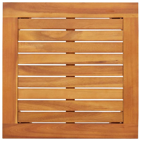 vidaXL Tuin Sofa Set met kussen 3 pcs Bruin Massief acaciahout