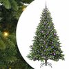 vidaXL Kunstkerstboom met 300 LED met standaard Groen 180 cm PE en PVC