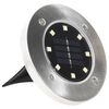 vidaXL Grondlampen 8 st solar LED wit