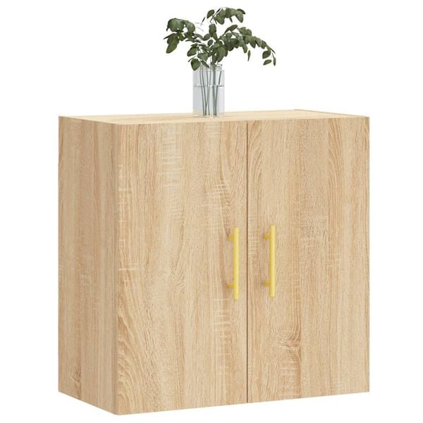 vidaXL Wandkast 60x31x60 cm bewerkt hout sonoma eikenkleurig