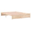 vidaXL Bedframe massief hout 150x200 cm