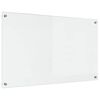 vidaXL Keukenachterwand Transparant 100 x 60 cm gehard glas