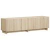 vidaXL tv-meubel 140 x 34,5 x 40 cm Sonoma Eiken Bewerkt hout