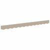 vidaXL Vervangende markies volant Beige 330 x 20 cm Polyester