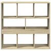 vidaXL Boekenkast / kamerscherm 100x33x94,5 cm sonoma eikenkleurig