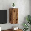 vidaXL Tv-meubel 30,5x30x60 cm bewerkt hout oud houtkleurig