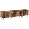 vidaXL 3-delige LED TV-kast Oud hout Bewerkt hout