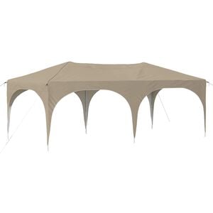 vidaXL Pop-up Feesttent Cr&egrave;me 575 x 288 x 245 cm Oxford Stof