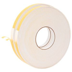 vidaXL Zelfklevende schuimtape 2 st Wit 15mm x 10m CR Schuim