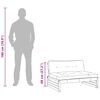 vidaXL Tuin Midden Sofa Massief grenenhout Wasbruin