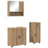 vidaXL Badkamermeubelset 3 st Artisan Eiken 61 x 35 x 64 cm