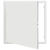 vidaXL Toegangs paneel Wit 63 x 63 x 3 cm Staal