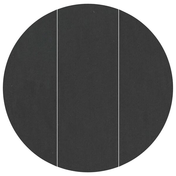 vidaXL Zwembad Grondzeil Zwart Ø 366 cm Polyester geotextiel