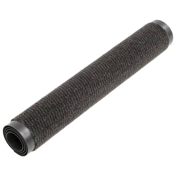 vidaXL Droogloopmatten 2 st rechthoekig getuft 80x120 cm zwart