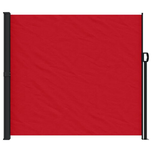 vidaXL Windscherm uittrekbaar 180x600 cm rood