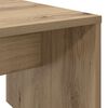 vidaXL Salontafel Artisan Eiken 90 x 45 x 35 cm Bewerkt hout