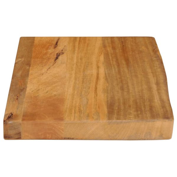 vidaXL Tafelblad met natuurlijke rand 40x20x2,5 cm massief mangohout