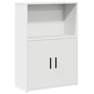 vidaXL Boekenkast 60x24x85 cm bewerkt hout wit